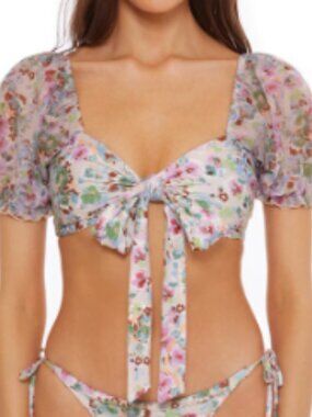 Isabella Rose Swim - FAUNA BIKINI TOP - MULTICOLOR